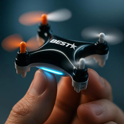 SkyZip™️ Mini LED Drone  by BLACK AERO™️
