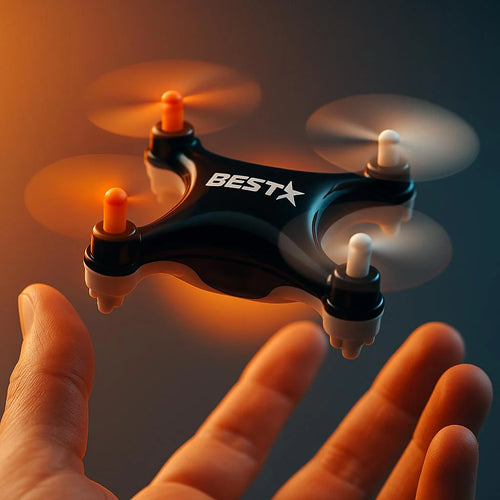 SkyZip™️ Mini LED Drone  by BLACK AERO™️